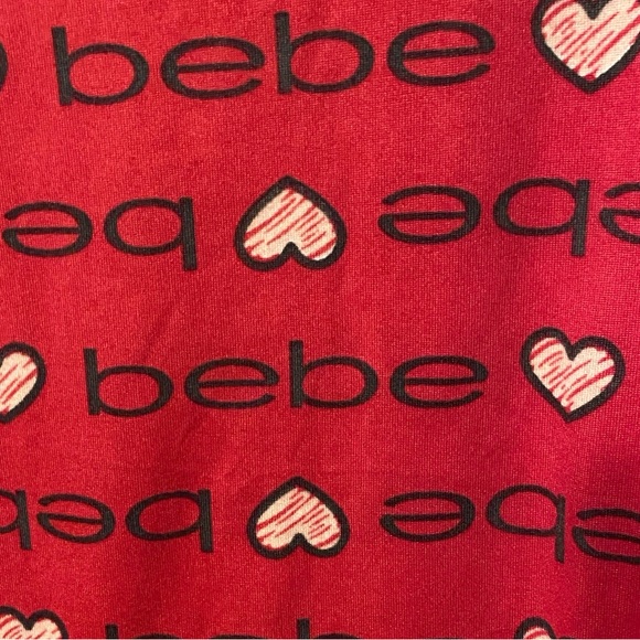 NWT•Bebe Women’s Plus Pink T-Shirt Nightgown - Picture 3 of 8